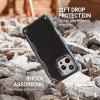 imagePelican Voyager iPhone 16 Pro Max Case Compatible with MagSafe Rugged Phone Case w 18ft MilitaryGrade Drop Protection  Heavy Duty Phone Cover wBelt Clip Holster for iPhone 16 Pro Max  BlackShield Carbon