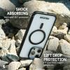 imagePelican Voyager iPhone 16 Pro Max Case Compatible with MagSafe Rugged Phone Case w 18ft MilitaryGrade Drop Protection  Heavy Duty Phone Cover wBelt Clip Holster for iPhone 16 Pro Max  BlackFrosted Clear