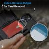 imagePelican iPhone MagSafe Wallet with RFID Blocking  Military STD SnapOn Magnetic Phone Wallet for Cash and Phone Card Holder  Detachable Card Holder for iPhone Pro Max 1615141312  BlackShield Black RFID