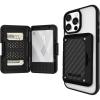 imagePelican iPhone MagSafe Wallet with RFID Blocking  Military STD SnapOn Magnetic Phone Wallet for Cash and Phone Card Holder  Detachable Card Holder for iPhone Pro Max 1615141312  BlackShield Black RFID