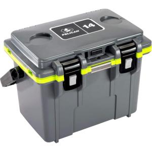 imagePelican 14 Quart CoolerDark GrayGreen