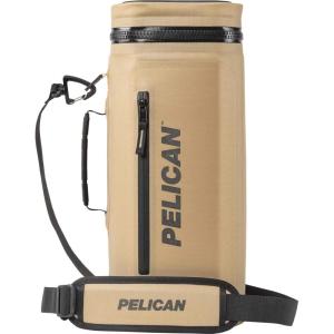 imagePelican Dayventure Sling Soft Cooler  12 Can or 4 Wine Bottle Capacity with Ice  WaterResistant TearProof Outer Shell  Padded Shoulder StrapCoyote Tan