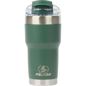 imagePelican Hydration Pelican Traveler 22 oz Vacuum Insulated Tumbler  Stainless Steel Double Wall Travel with Dual Lid Powder Coated Insulated Coffee Mug For Hot Cold Drinks AzureHunter