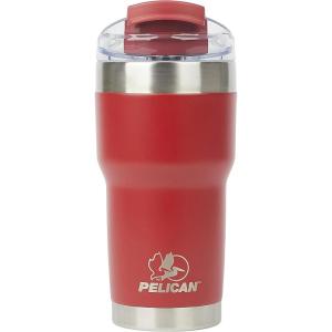 imagePelican Hydration Pelican Traveler 22 oz Vacuum Insulated Tumbler  Stainless Steel Double Wall Travel with Dual Lid Powder Coated Insulated Coffee Mug For Hot Cold Drinks AzureBrick