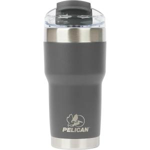 imagePelican Hydration Pelican Traveler 22 oz Vacuum Insulated Tumbler  Stainless Steel Double Wall Travel with Dual Lid Powder Coated Insulated Coffee Mug For Hot Cold Drinks AzureSirius