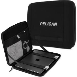 imagePelican Traveler Laptop CaseSleeve 14 Inch Padded Exterior Compact Design Weather Resistant and Heavy Duty Laptop Bag for All Laptops from 12 inches up to 14 inches  MacBook ProAir  Black14 Inch
