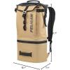 imagePelican Dayventure Backpack Soft Cooler  WaterResistant TearProof Outer Shell  Padded Shoulder StrapsCoyote Tan