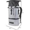 imagePelican Dayventure Backpack Soft Cooler  WaterResistant TearProof Outer Shell  Padded Shoulder StrapsLight Grey