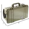 imagePelican 1510 Case With Foam BlackOD Green
