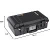 imagePelican Air 1485 Case With Foam  BlackBlack
