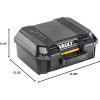 imagePelican Vault V100 Hard Case Camera Pistol Gear EquipmentBlack