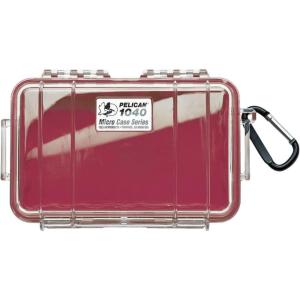 imagePelican 1040 Micro Case BlackClearRedClear
