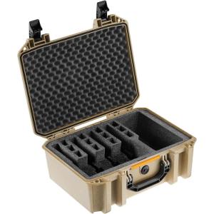 imagePelican Vault Pistol Case Custom Case PreCut FoamDesert Tan
